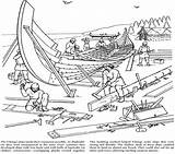 Coloring Vikings Viking Pages Kids Ship Coloriage Les Bubblews Colouring Drakkar Bois Bateaux Histoire Des Choose Board sketch template