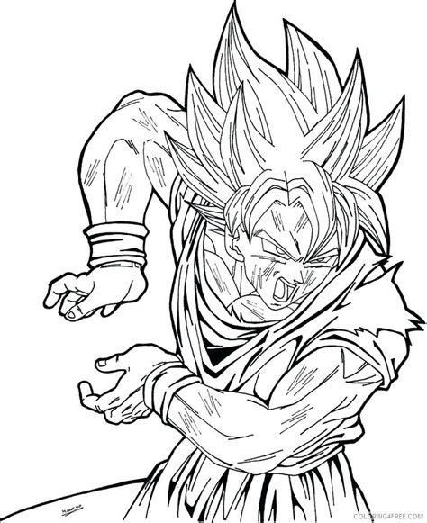 Dragon Ball Z Kai Coloring Pages At