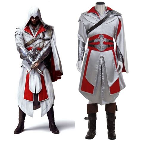 Assassin S Creed Brotherhood Ezio Auditore White Halloween