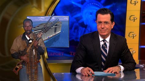 Colbert Platinum Freedom Ship The Colbert Report Video Clip
