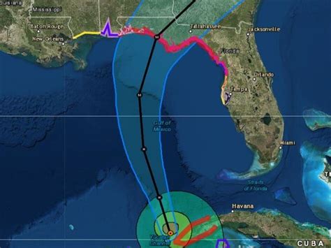 hurricane michael forecast to hit u s gulf coast as a