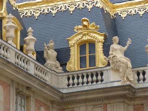 kostenlose foto die architektur villa dach gebäude palast monument frankreich statue