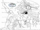 Digi Fluffy Stamps Dolls Digital Baldy Sherri Besties Big Tm Dowmload Steampunk Img085 Instant Eye Head sketch template