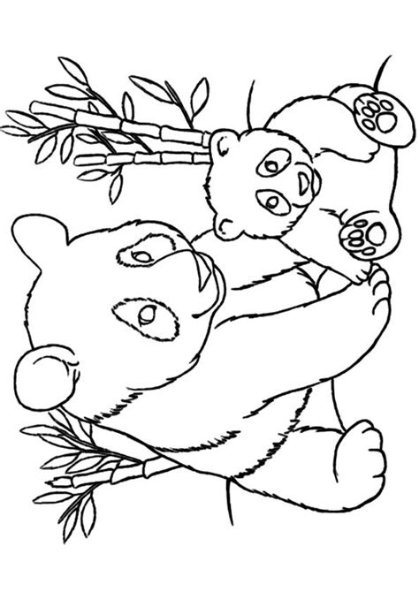 top  panda bear coloring pages     panda coloring