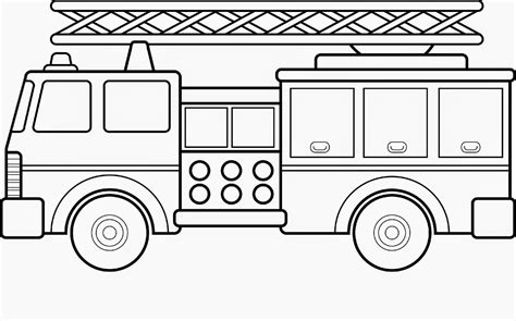 printable fire truck coloring pages coloring home