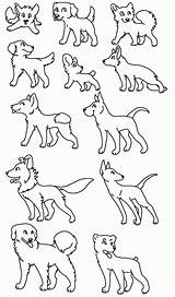 Dog Coloring Lineart Paint Breeds Ms Breed Pages Batch Sheet Printable Deviantart Popular Coloringhome sketch template