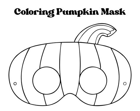 face coloring printable halloween masks     printablee