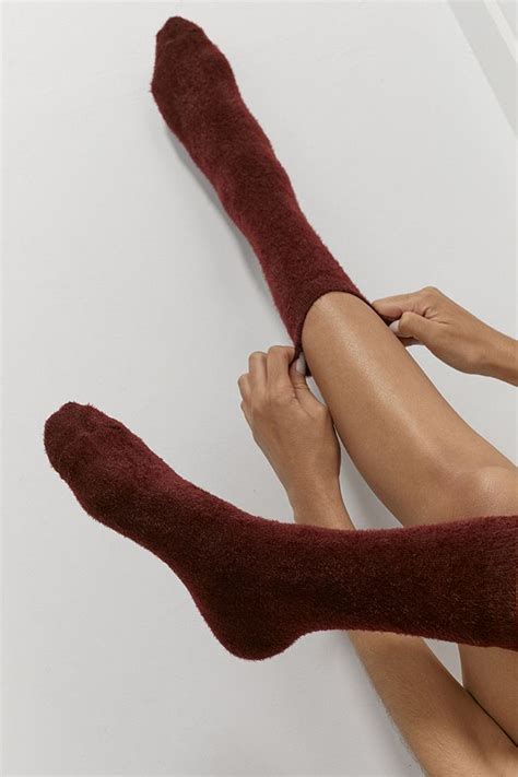 Uo Fluffy Socks Urban Outfitters Uk