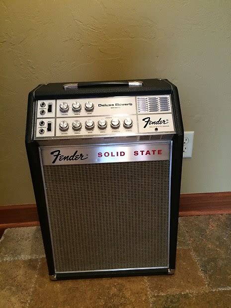 fender solid state deluxe reverb  reverb