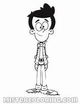 House Loud Coloring Pages Colouring Clyde sketch template