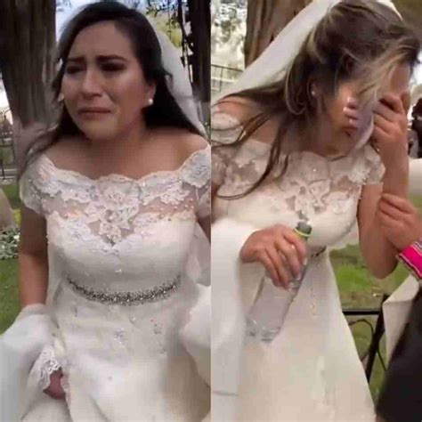 Viral Video Bride Caught Groom Cheating On Wedding Day