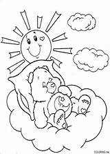 Coloring Pages Care Bear Bears sketch template
