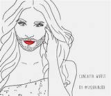 Transgender Drawing Comic Conchita Drawings Woman Wurst Getdrawings Strip Support sketch template