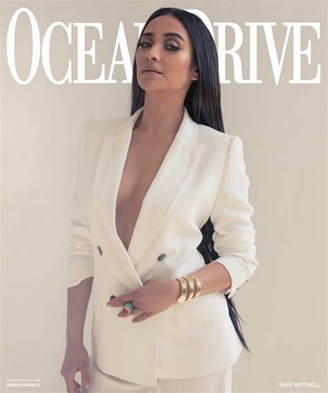 Shay Mitchell Bares Curves For Ocean Drive Magazine May June 2017