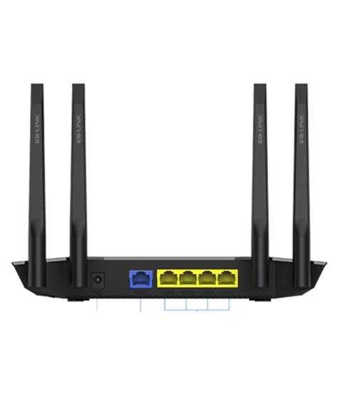 lb link lb link mbps dual band high speed router  rj black buy lb link lb link