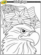 Coloring Pages Patriotic Crayola Adult Printable Summer July Independence Fourth Color Sheets Eagle Adults Colouring Kids Print Book Getcolorings Happy sketch template