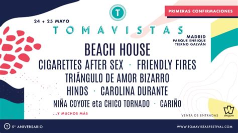 festival tomavistas 2019 confirmaciones cartel y entradas wake and listen