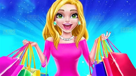 shopping mall girl princess dress  style game fun fashion games