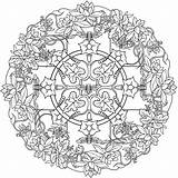 Coloring Mandala Pages Bee Mandalas Dover Nature Publications Book Color Floral Flower Doverpublications Freebie Welcome Sheets Printable Adults Sample Books sketch template