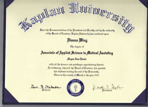 atdiannewing associates degree medical assisting certificate