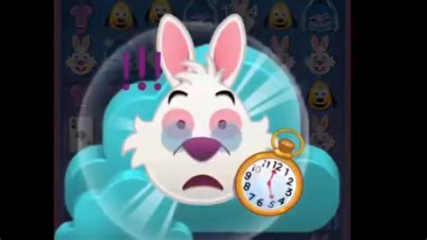 Disney Emoji Blitz Gameplay With White Rabbit Youtube