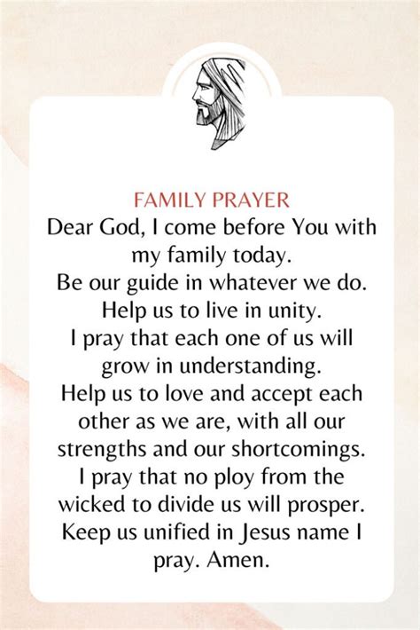 inspirational family prayer quotes