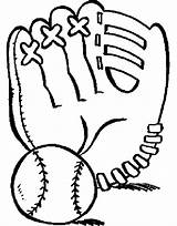 Baseball Glove Cartoon Drawing Clipart Coloring Clipartbest Cliparts sketch template