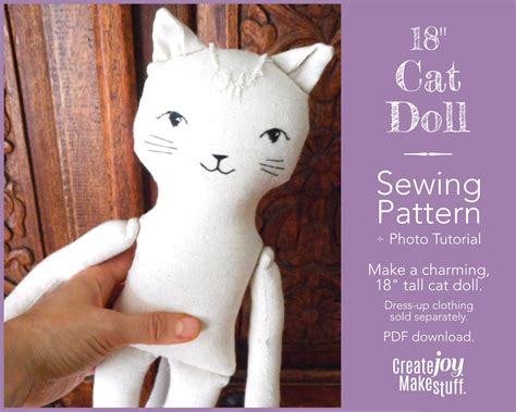 printable cat sewing pattern ubicaciondepersonascdmxgobmx