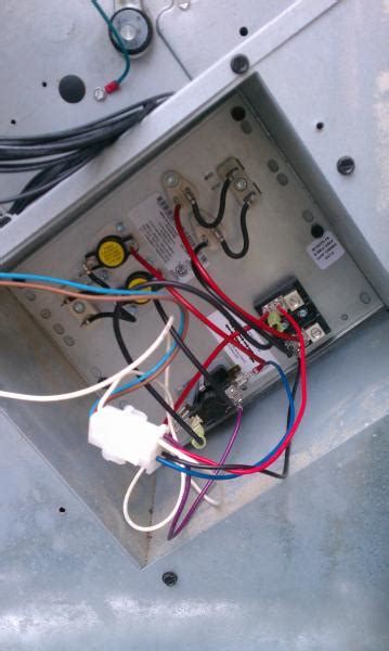 wiring  heat strip  heat pump system doityourselfcom community forums