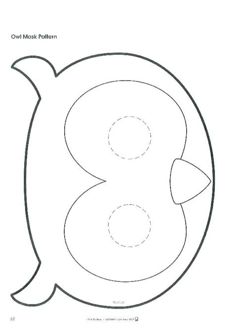 printable owl template children coloring girl modelos de coruja