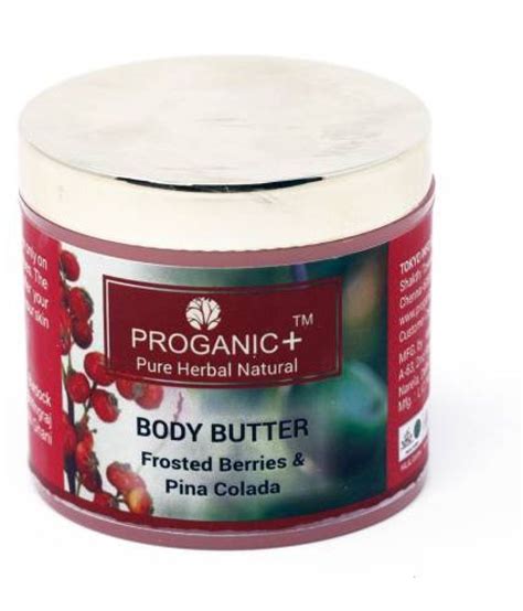 proganic organic and natural body butter cream buy proganic organic