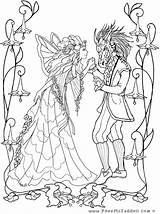 Coloring Fairyland Pheemcfaddell Pages Fairy Land Gathering Fantasy Mcfaddell Visit Adult sketch template
