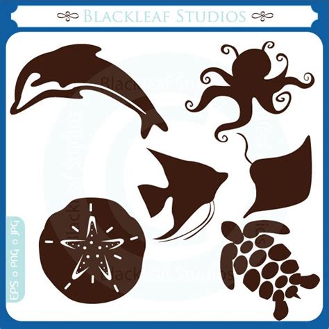 images  sea animal stencils  pinterest studios vector