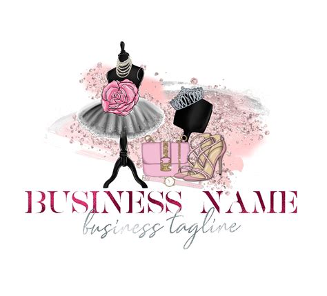 business fashion logo leah beachums template