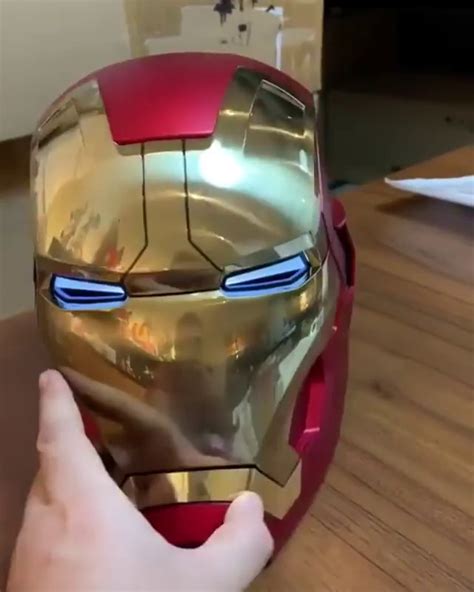 real life iron man mask gag