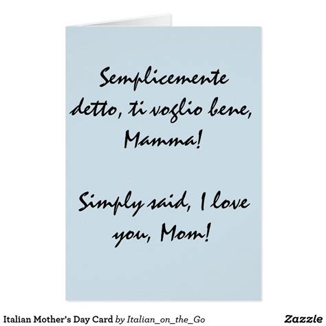 Italian Mother S Day Card Mothers Day Quotes Mothers