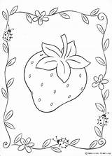 Strawberry Coloring Pages Fruit Big Print Kids Color Shortcake Hellokids Pretty Sheets Books Printable Strawberries Colouring Adult Cute Bucket Fill sketch template