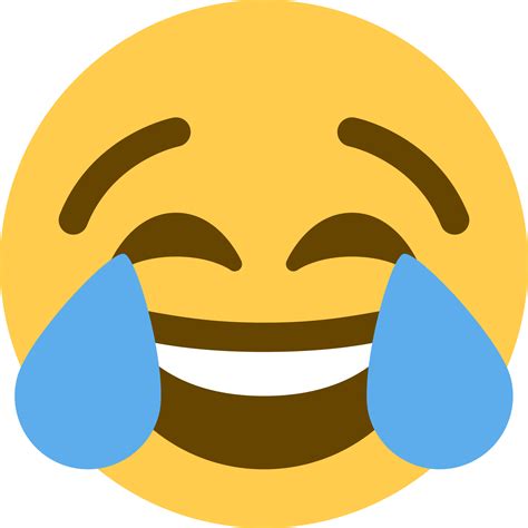 face  tears  joy emoji laughter crying smile png clipart bing