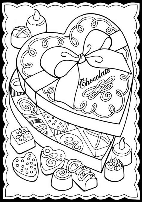chocolate coloring pages scenery mountains