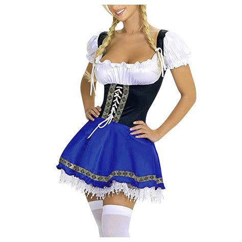 buy mumeomu women s 3 piece german dirndl dress oktoberfest costumes