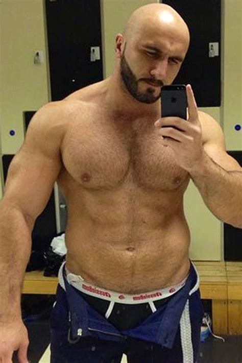 119 Best Bald And Bearded Images On Pinterest Hairy Men