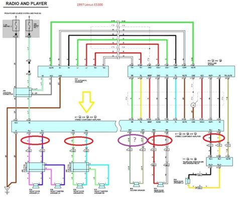 lexus gs radio diagram