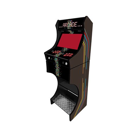 contemporary  design theme arcade machine arcade geeks