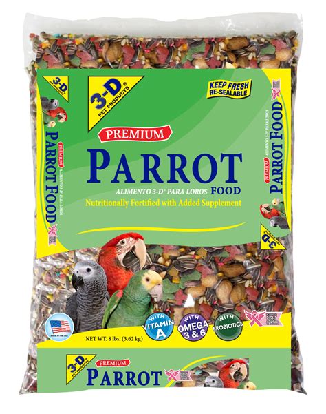 parrot food dd commoditiesdd commodities