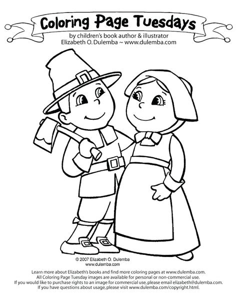 pilgrim girl coloring page  getcoloringscom  printable