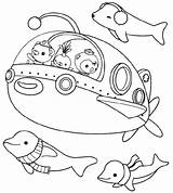 Octonauts Coloring Pages Dashi Getcolorings Getdrawings sketch template