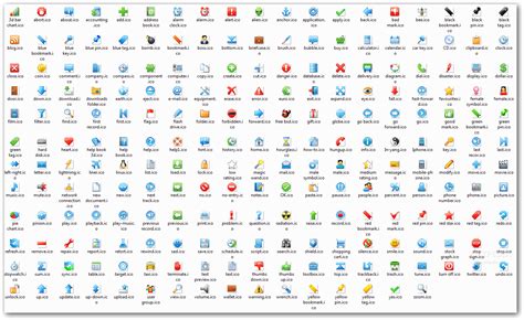 application icons