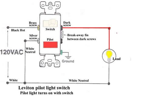 wire  switch   pilot light electrical diy chatroom home improvement forum