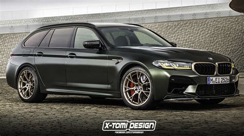 bmw  cs touring rendered    performance wagon  rule