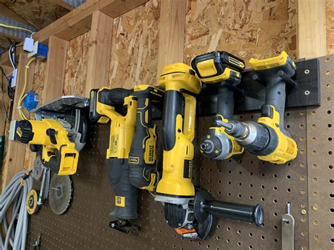 diy power tool holder cordless power tools simple storage tool holder